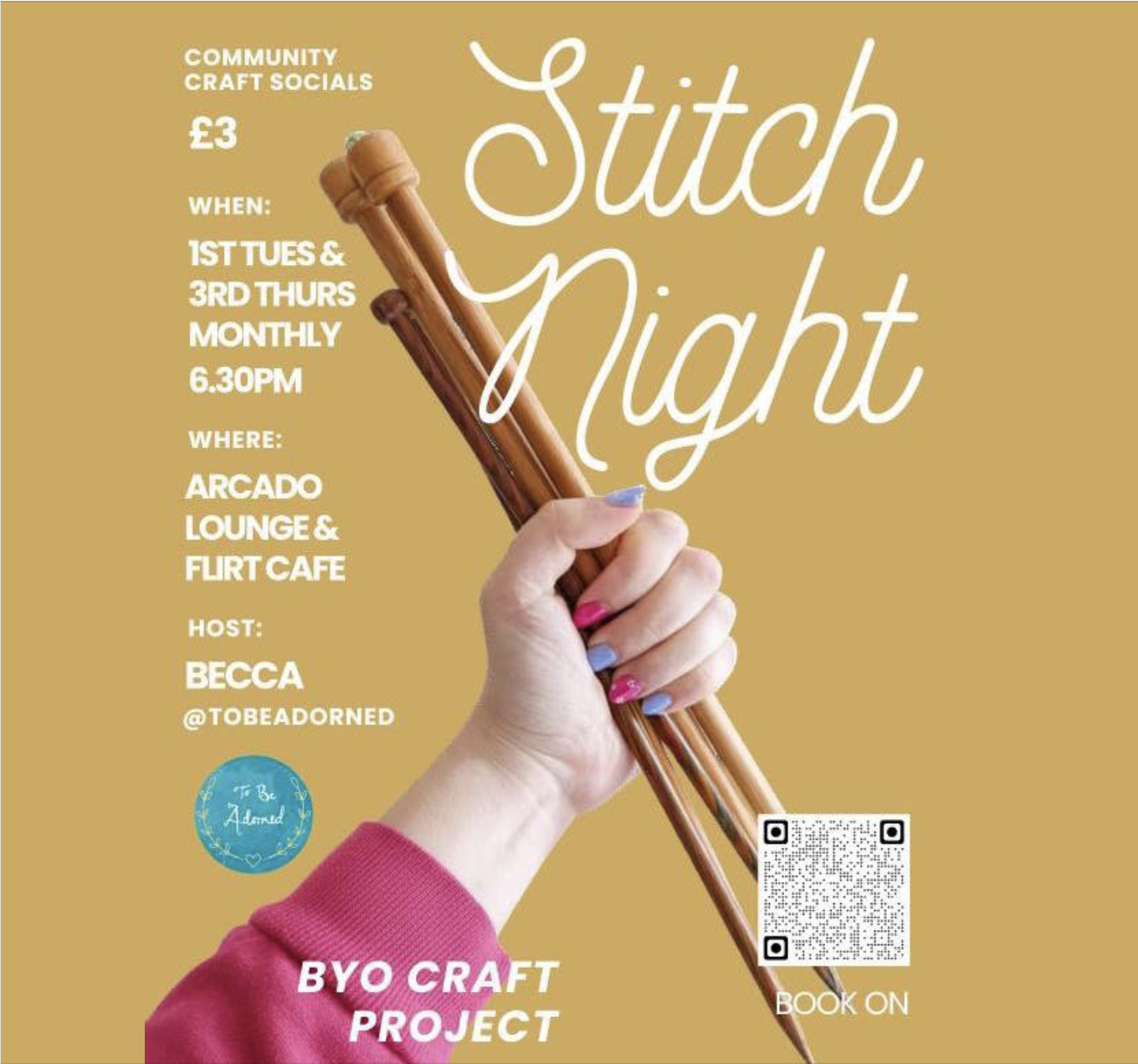 🧵 Stitch Night April – Christchurch